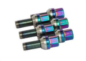 Wholesale Coloured Titanium Wheel Bolts Car Racing Wheel Nuts And Bolts Anti Corrosion from china suppliers
