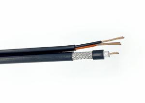 Wholesale RG59B/U+2x0.75mm² Siamese Coax Cable Transfer Power and Video Signal for CCTV Surveillance from china suppliers