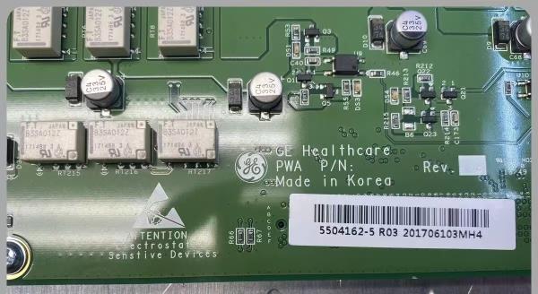 Repair GE LogiqP7 LogiqP9 PIR Probe Connector Board 5504162-5 R03