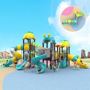 Wholesale Environmentally Friendly Playground Slide Outdoor Kids Plastic Heavy Duty Playground Slide from china suppliers