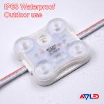 Dimmable Single Color LED Module Light Samsung 2835 Square 4 Single Color 12V