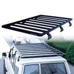 Easy to Install Flat Aluminium Roof Rack for NISSAN Y60 2166*1320mm Crossbar