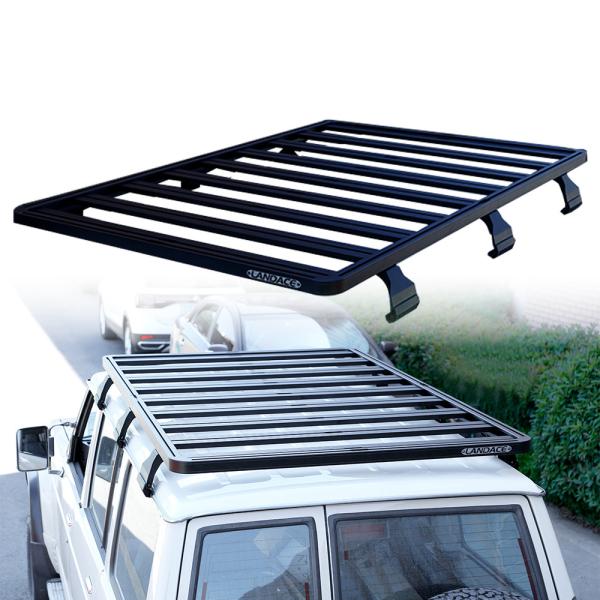 Easy to Install Flat Aluminium Roof Rack for NISSAN Y60 2166*1320mm Crossbar