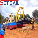 180000.000kg Package Gross Weight Diesel Engine 18 Inch Cutter Suction Dredger