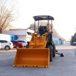 Epa Engine Towable Backhoe Loader Mini Excavator 4x4 Wheel
