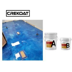 Wholesale UV Resistant 3d Epoxy Resin Metallic Concrete Floor Non Toxic from china suppliers