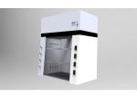 LCD Screen Chemistry Lab Fume Hood Fluorescent Light For Toxic Chemical Fog /