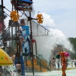 Fiberglass Aqua Playground Equipment Big Water House For Family Fun Custom