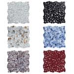 Cobble Pebble Shaped Glass Mosaic Tiles Glossy Mosaic Kitchen Wall Pebble Mosaic