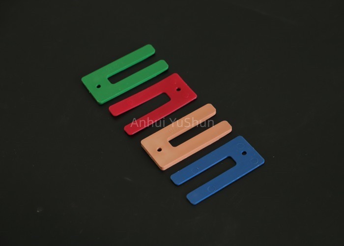 Custom U Shaped Window Shims 5mm Glazing Packers Horseshoe