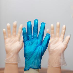 Wholesale Multi Colored Latex Free Disposable Vinyl Gloves For Food Service / Cleaning / Washing from china suppliers