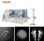 380 V Plastic Lid Making Machine , 50 HZ Thermoforming Cup Making Machine