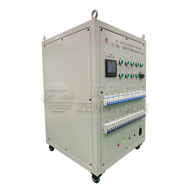 Adjustable Resistive Load Bank 100kW 415Vac Triphase For Generator Testing