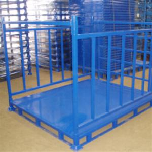 Wholesale Powder Coating Warehouse Stack Rack Demountable Stackable Stillage Cage 500KG from china suppliers