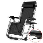Versatile Folding Lounge Chair Comfortable Sleep Chair for Camping and School