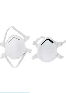 Wholesale EN149 : 2001 FFP1 Latex Free Disposable Face Mask Hypoallergenic Glassfiber Free White from china suppliers
