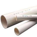 Water Sewage PVC U Drainage Pipe Non Potable White 100 Meters