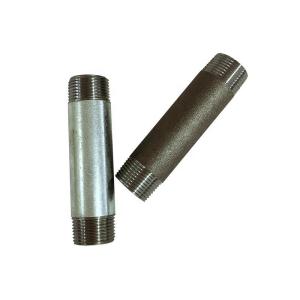 Wholesale 1/2-8 Black and galvanized carbon steel pipe nipple for pipe furniture from china suppliers