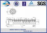 Black Plastic And Rubber Part Railway HDPE And PA66 Dowel For Screw