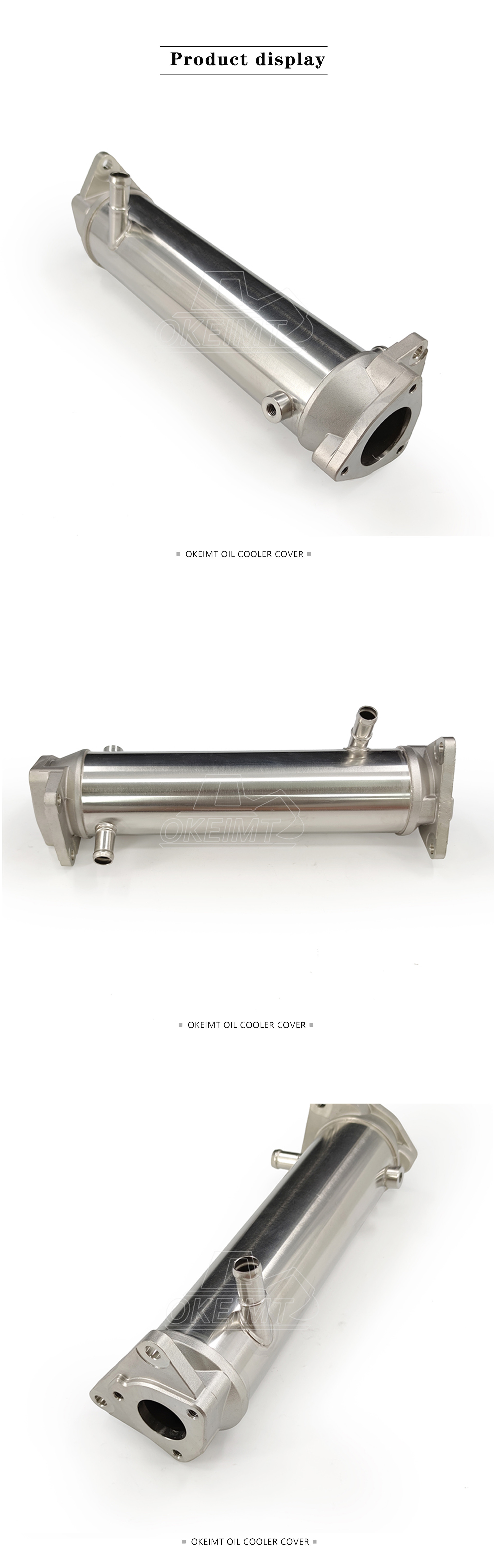 For Hitachi Excavator ZX330-3 Isuzu Engine 6HK1 Cooler EGR Pipe 8-98006995-3