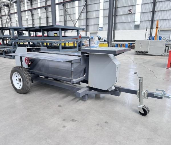 Mobile Wood Pallet Dismantling Sawmill Wood Tray Pallet Cutting Splitting