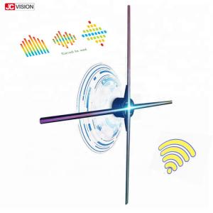 Wholesale Spinning Micro 3D Hologram LED Fan , WIFI  3D Hologram Projection 65cm from china suppliers