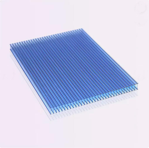 Polycarbonate Hollow Sheet Custom UV Resistant Roofing Panels PC Hollow Sheet