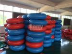 Red And Blue Inflatable Water Toys For Kids , Swimming Pool Floats