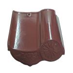 Modern 220mm Ceramic Roof Tiles House Spanish Handmade Red Clay Roof Tiles