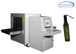 Middle Size Checked Baggage X Ray Machine In Airport , X-Ray Bottom Shine