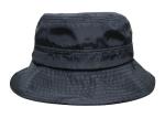 Customize Black Fisherman Bucket Hat Custom logo For man woman