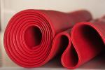 High Elasticity Silicone Rubber Sheet , Anti Vibration Silicone Sheet Roll