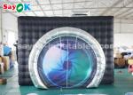 Inflatable Party Tent LED Strip Lights Inflatable Booth Display For Advertising
