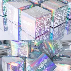 Wholesale Glossy Finish Custom Logo Cardboard Box Cosmetic Packaging Drawer UV Box For Skincare Perfume from china suppliers