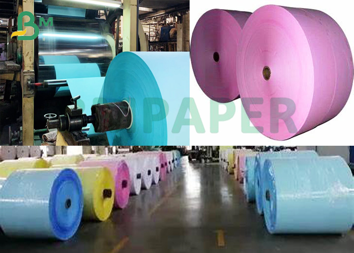 Carbonless copy paper