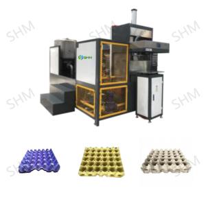 Wholesale Custom Small Paper Egg Tray Making Machine Egg Carton Press Machine from china suppliers