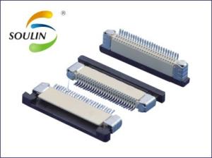 Wholesale Horizontal Type FFC FPC Cable Connector Ecru LCP Tube 50 PIN from china suppliers