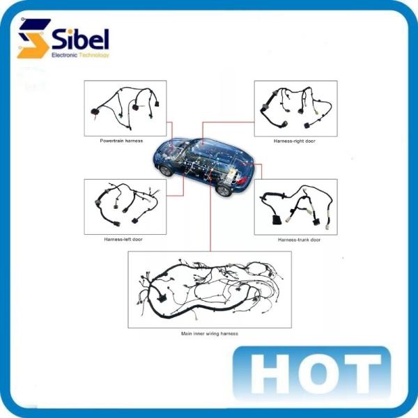 Chinese Manufacturer Custom Automotive Wiring Harness Assembly Electric Wire for