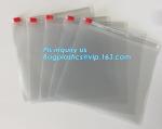 Cosmetic Packaging Customized Clear PVC Travel Slider Bag/Manufacture pvc