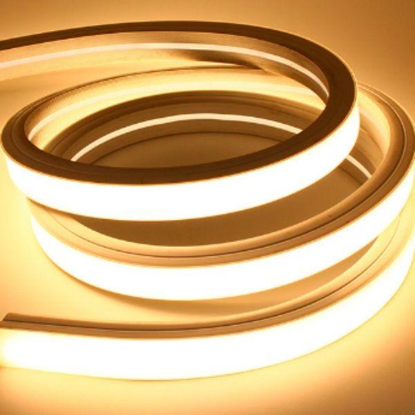 Quality 40/M WW+CW  Waterproof LED Tape Light 3527 Series LED Profile Flexible for sale