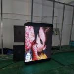 Outdoor Pole Led Screen Media Player Pixel Pitch 5mm Ip65 4G Asynchronization