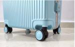 Cabin Case Business Travel Luggage 20 24 Inch Portable ABS Unisex Aluminum Frame