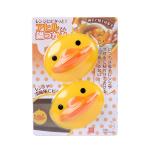 2pcs Silicone Oven Gloves 446F Heat Insulation Hot Plate Clip Cute Duck Pot