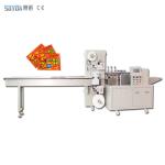 PLC Four Side Sealing Packaging Machine Mask Facial Heating Pad Packaging