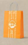 Embossed Printing Paper Bag 250gsm Printed Paper Carrier Bags