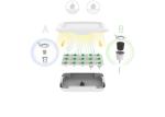 Hydroponic PVC 15 Holes 24V 44W Home Garden Grow Kit