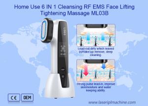 China 6 IN 1 Cleansing RF Beauty Equipment Ems Face Lifting Tightening Massage on sale