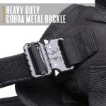 Tactical Nylon Dog Harness Dog Training Hunting Vest Easy Control For Small
