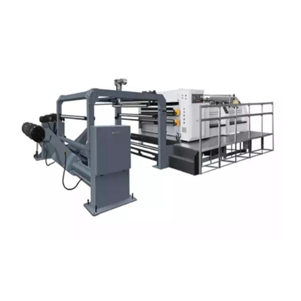 Max 1400mm Diameter Jumbo Kraft Paper Roll Cutting Machine with Automatic