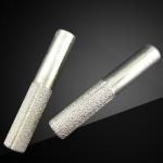 Electroplated Brazed Diamond Tools , Stone Carving Diamond Grinder Drill Bit
